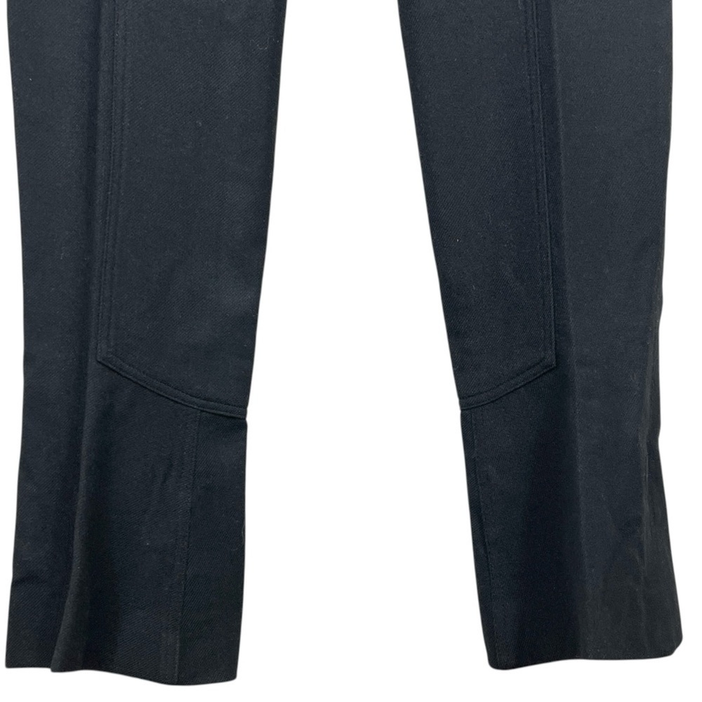 Prada Black Virgin Wool Blend Equestrian Riding Pants Size 8 Made in Italy - Picture 7 of 14